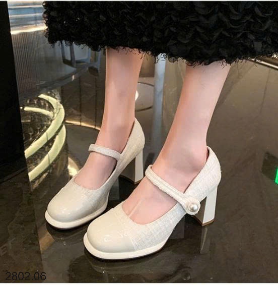 26HA2802.06 - GIÀY MARY JANE KIỂU CHANEL