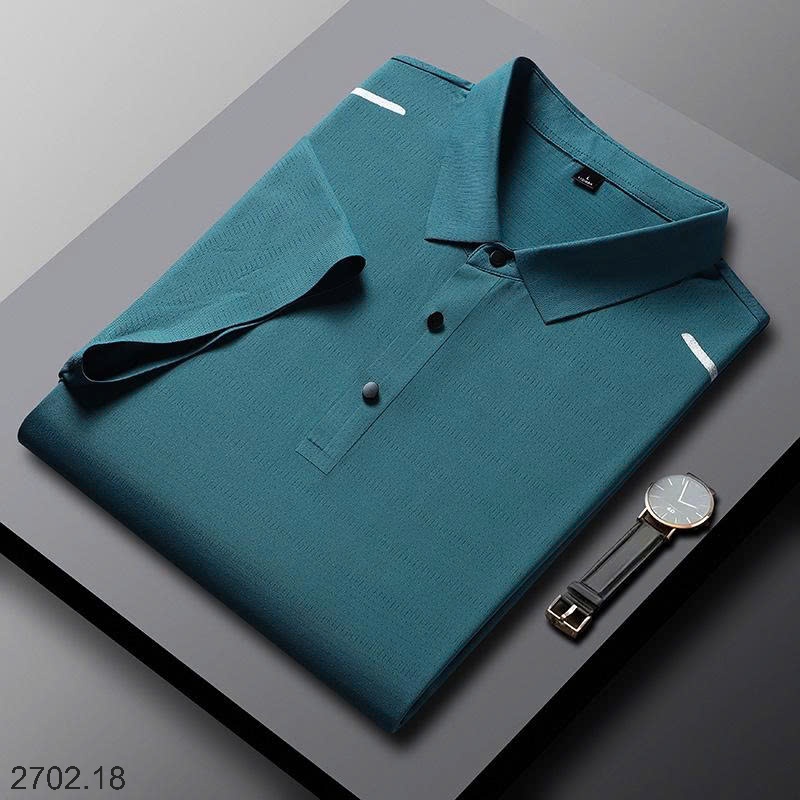 26HA2702.18 - POLO LỤA BĂNG NAM