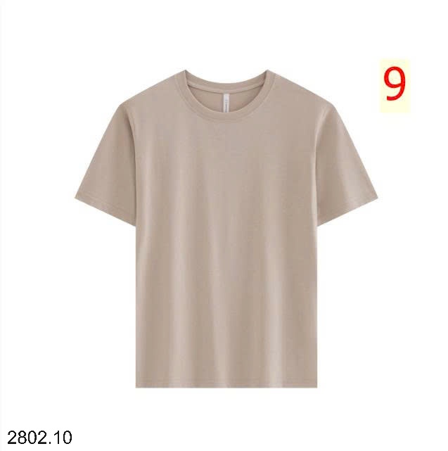 26HA2802.10 - ÁO THUN COTTON CỔ TRÒN NAM NỮ