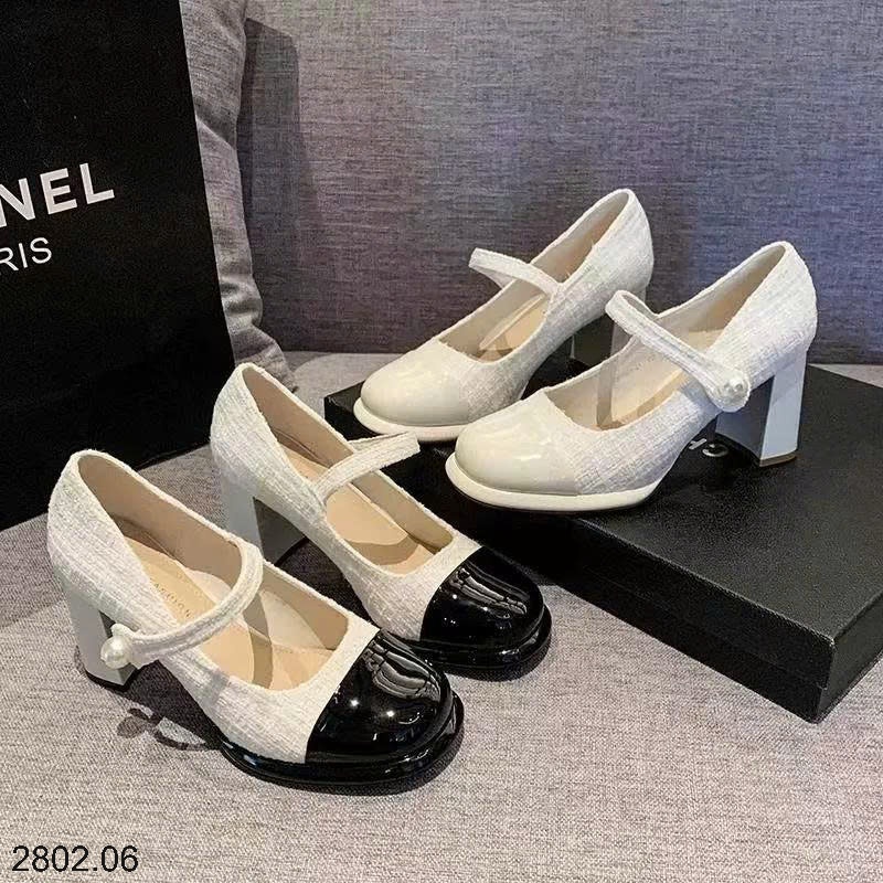26HA2802.06 - GIÀY MARY JANE KIỂU CHANEL