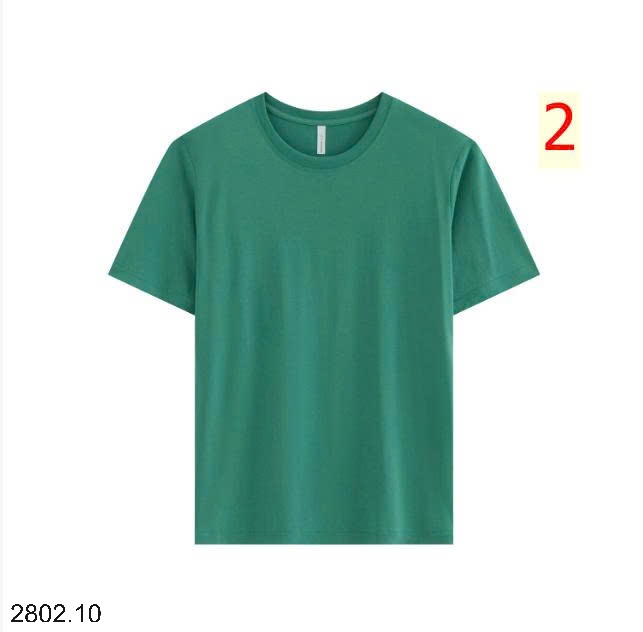 26HA2802.10 - ÁO THUN COTTON CỔ TRÒN NAM NỮ
