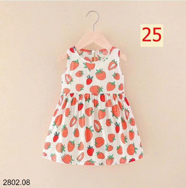 26HA2802.08 - SET 2 VÁY ĐŨI MỀN MÁT BÉ GÁI