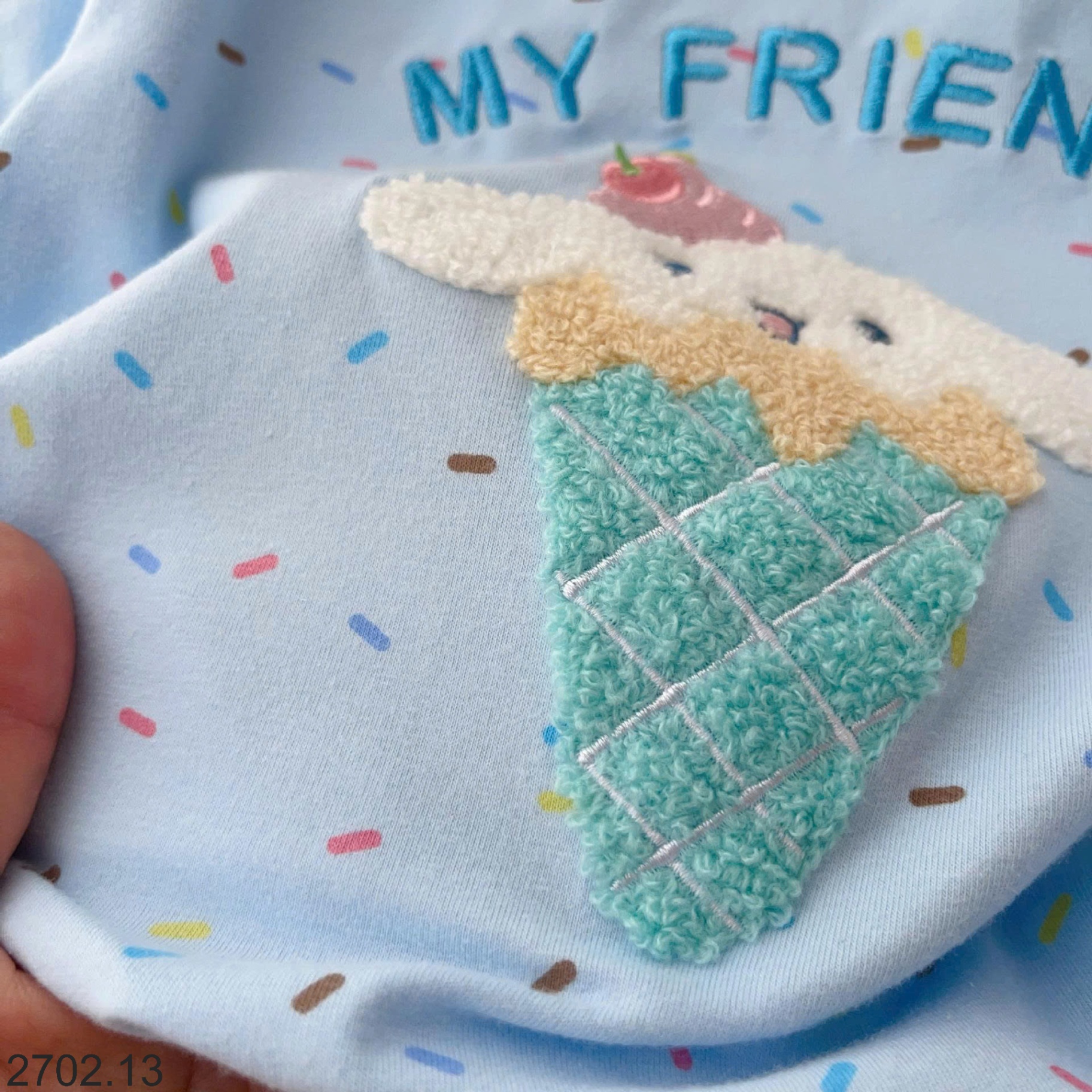 26HA2702.13 - BỘ COTTON MY FRIEND QUẢNG CHÂU CHO BÉ
