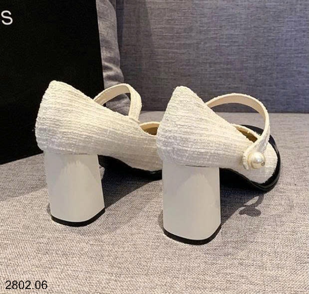 26HA2802.06 - GIÀY MARY JANE KIỂU CHANEL