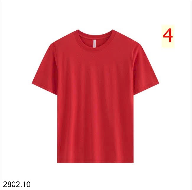26HA2802.10 - ÁO THUN COTTON CỔ TRÒN NAM NỮ
