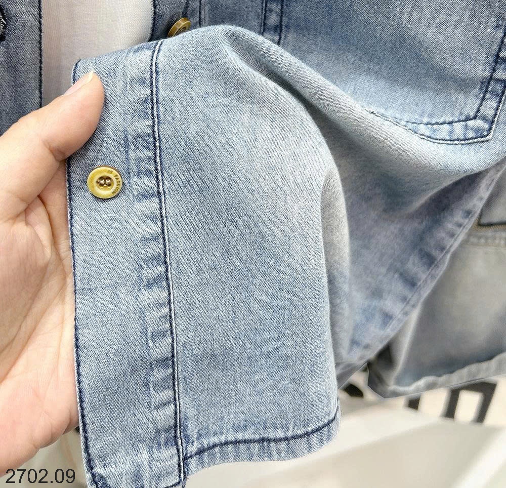26HA2702.09 - SƠ MI JEAN MỀM NHÀ KACADY