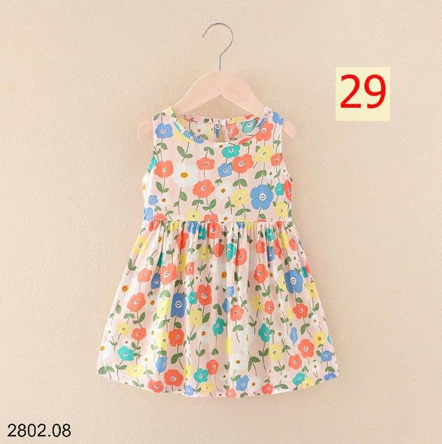 26HA2802.08 - SET 2 VÁY ĐŨI MỀN MÁT BÉ GÁI
