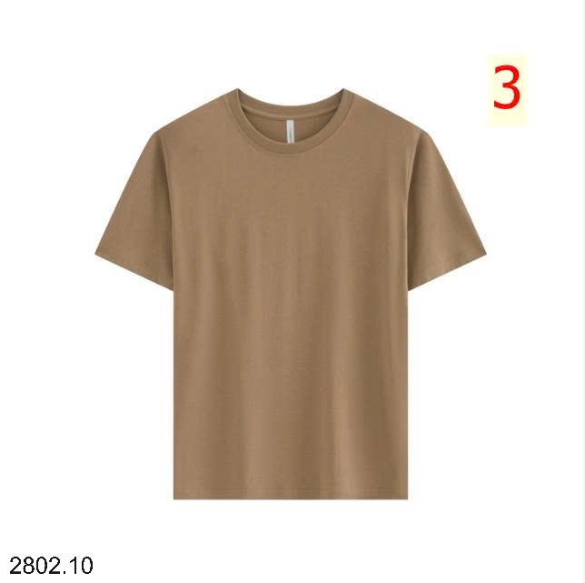 26HA2802.10 - ÁO THUN COTTON CỔ TRÒN NAM NỮ