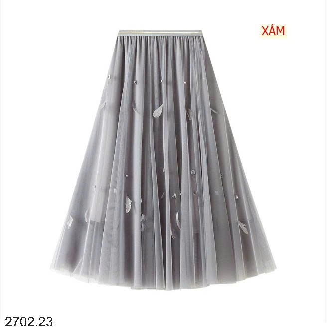26HA2702.23 - CHÂN VÁY ANGEL NỮ ĐÍNH LÔNG