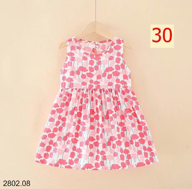 26HA2802.08 - SET 2 VÁY ĐŨI MỀN MÁT BÉ GÁI