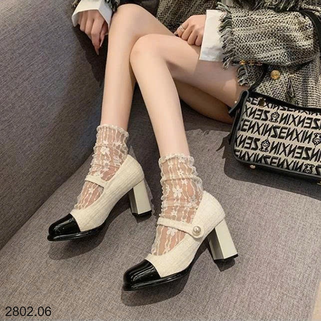26HA2802.06 - GIÀY MARY JANE KIỂU CHANEL
