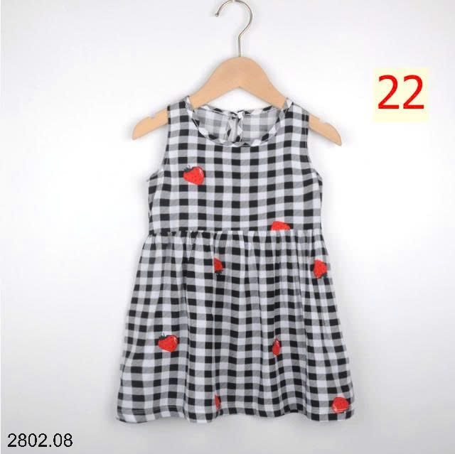 26HA2802.08 - SET 2 VÁY ĐŨI MỀN MÁT BÉ GÁI
