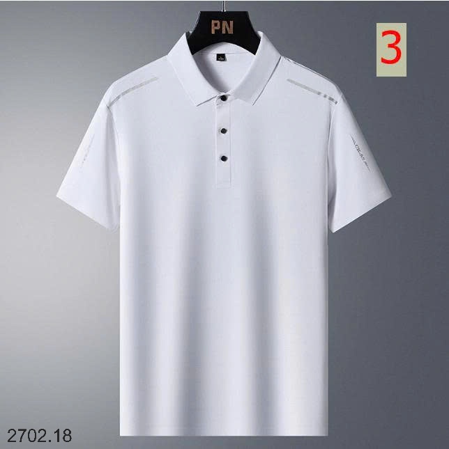 26HA2702.18 - POLO LỤA BĂNG NAM