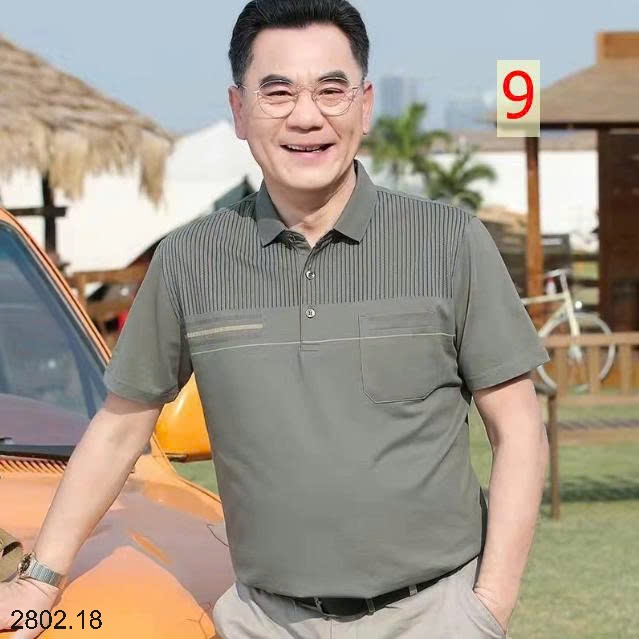26HA2802.18 - ÁO POLO NGẮN TAY TRUNG NIÊN