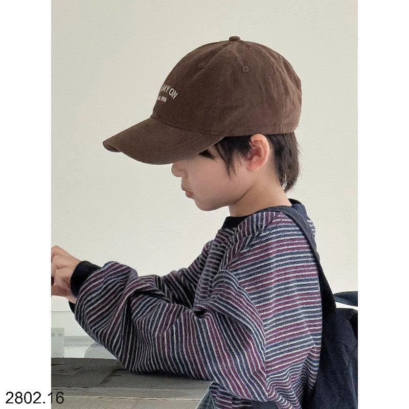 26HA2802.16 - MŨ LƯỠI TRAI ON MY ON HÃNG AMBB CHO BÉ