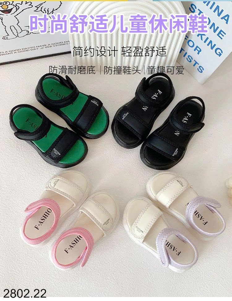 26HA2802.22 - SANDAL THỂ THAO ĐẾ MỀN CHO BÉ