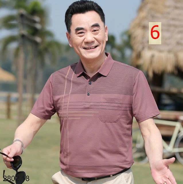 26HA2802.18 - ÁO POLO NGẮN TAY TRUNG NIÊN