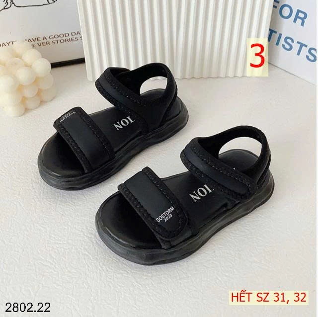 26HA2802.22 - SANDAL THỂ THAO ĐẾ MỀN CHO BÉ