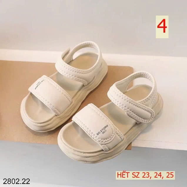 26HA2802.22 - SANDAL THỂ THAO ĐẾ MỀN CHO BÉ