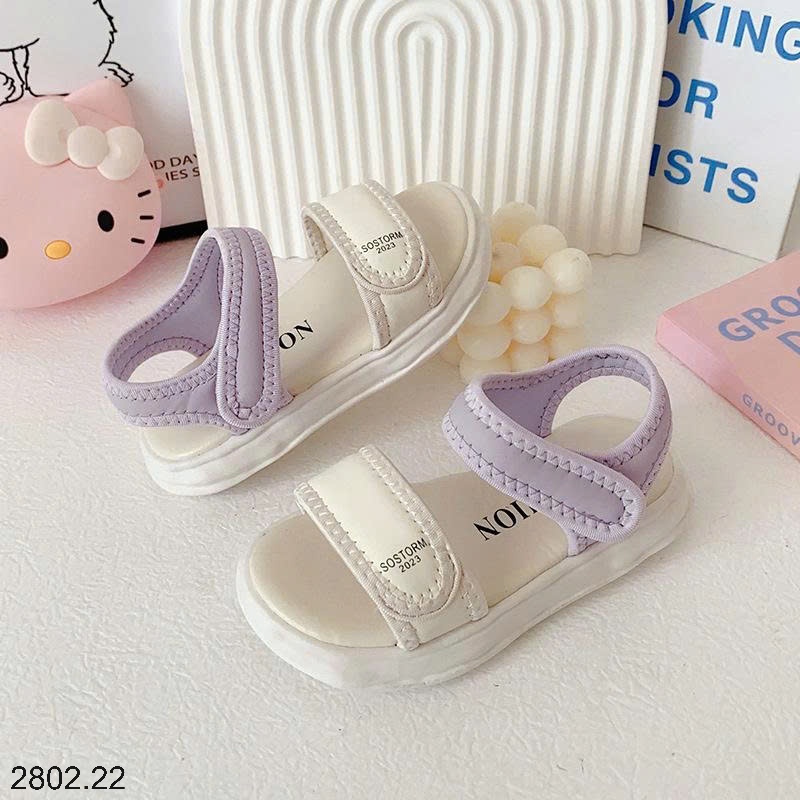 26HA2802.22 - SANDAL THỂ THAO ĐẾ MỀN CHO BÉ