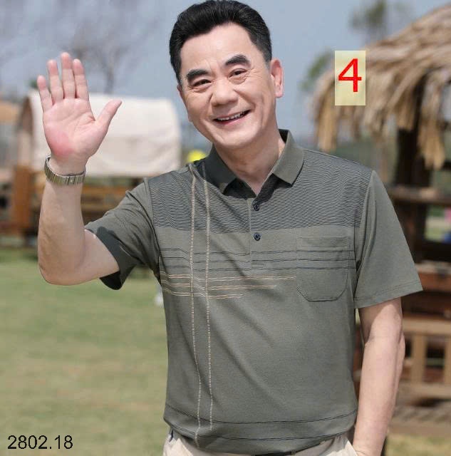 26HA2802.18 - ÁO POLO NGẮN TAY TRUNG NIÊN