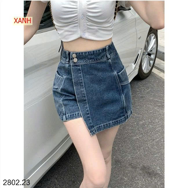 26HA2802.23 - SHORT JEAN GIẢ VÁY