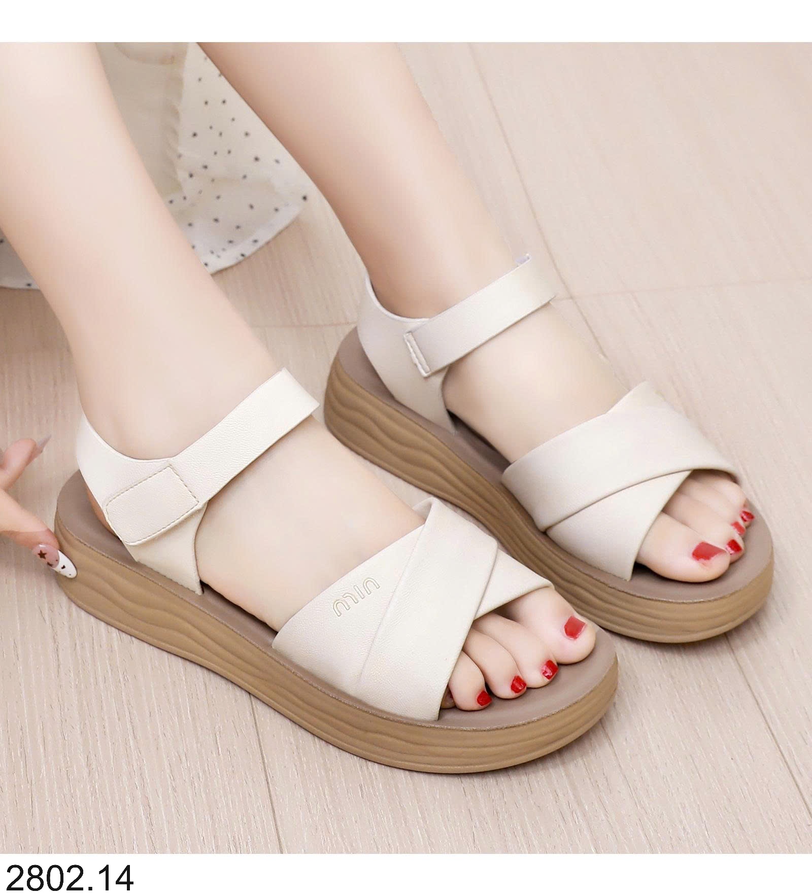 26HA2802.14 - SANDAL ĐẾ MẾN TRUNG NIÊN CHỐNG TRƠN TRƯỢT