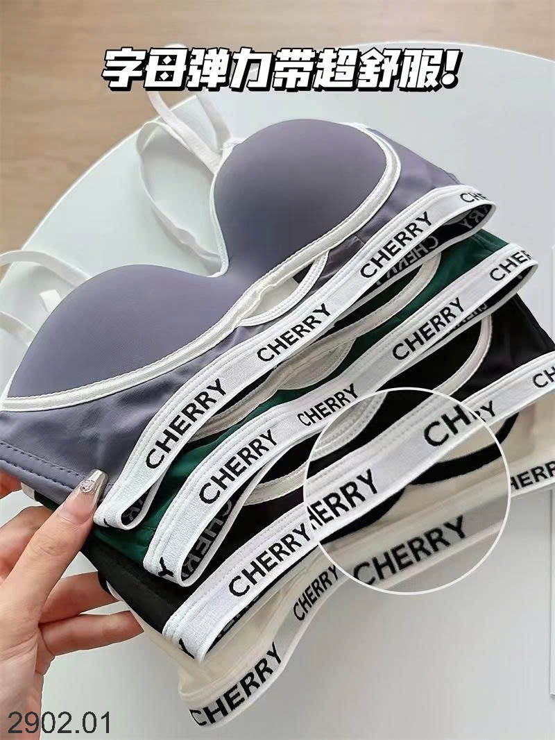 26HA2902.01 - SET 2 ÁO LÓT CHERRY KHÔNG GỌNG