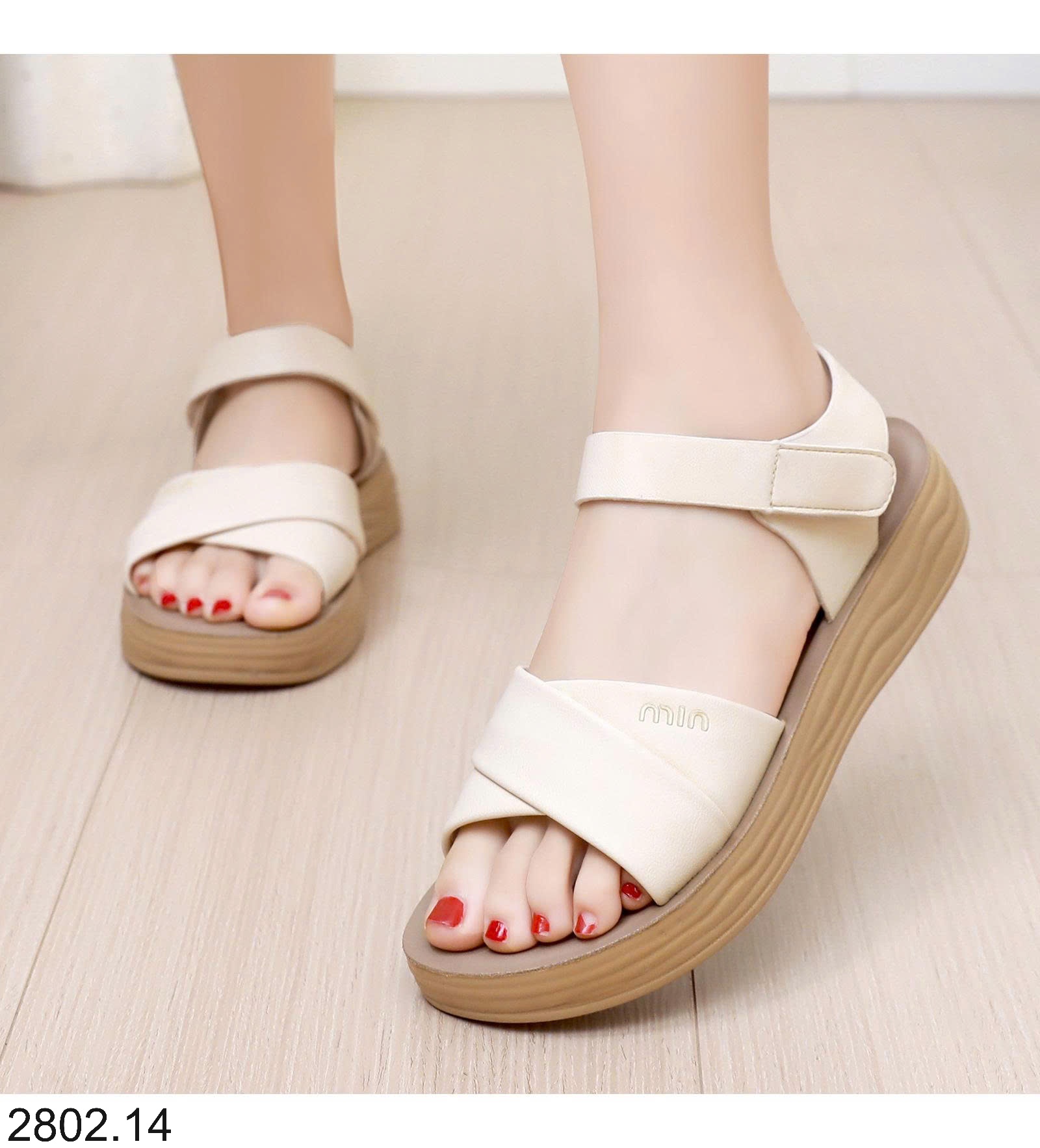26HA2802.14 - SANDAL ĐẾ MẾN TRUNG NIÊN CHỐNG TRƠN TRƯỢT
