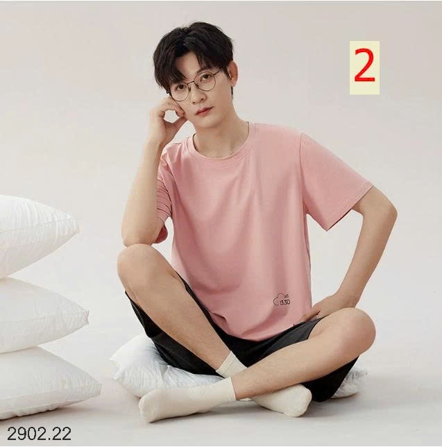 26HA2902.22 - BỘ MẶC NHÀ COTTON NAM