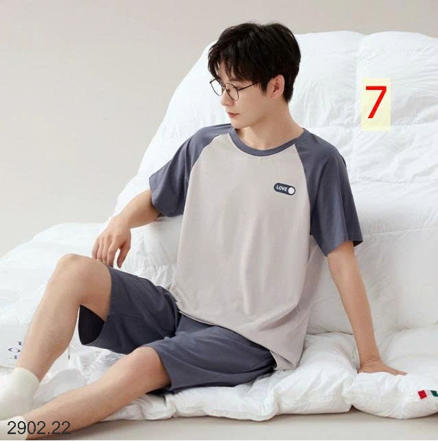 26HA2902.22 - BỘ MẶC NHÀ COTTON NAM