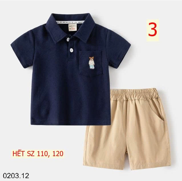 26HA0203.12 - BỘ POLO BÉ TRAI WAPYPY SIÊU BẢNH