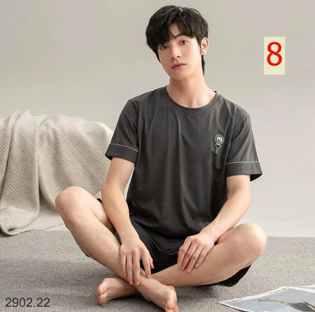 26HA2902.22 - BỘ MẶC NHÀ COTTON NAM