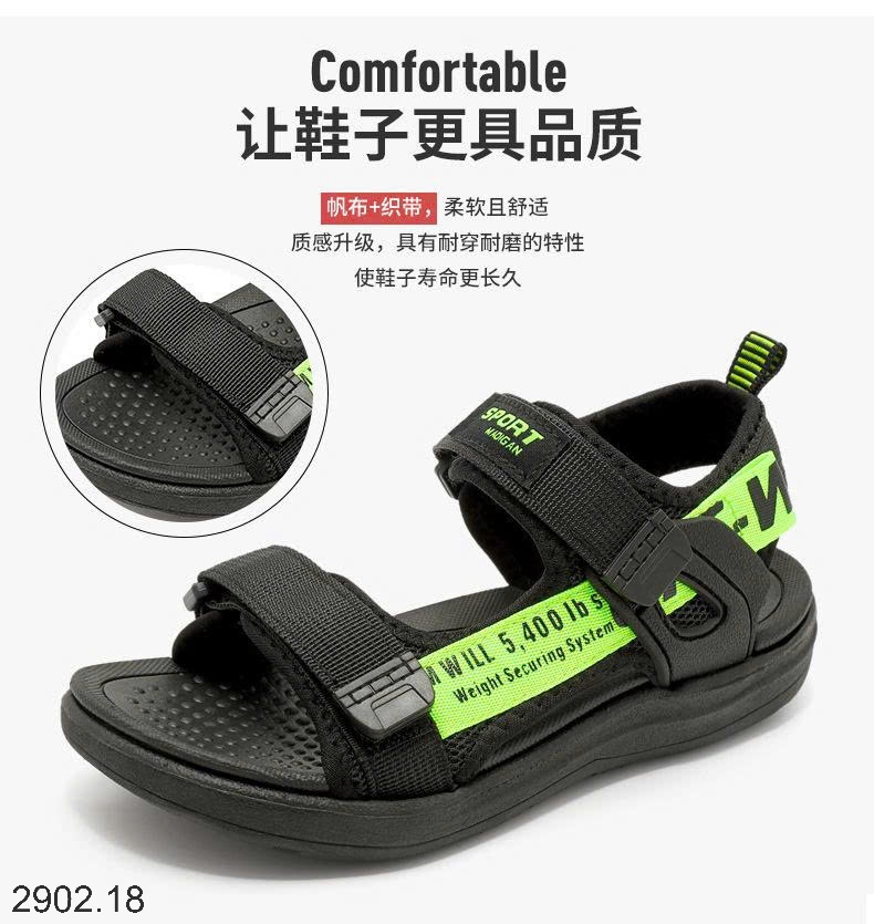 26HA2902.18 - SANDAL CHO BÉ TRAI