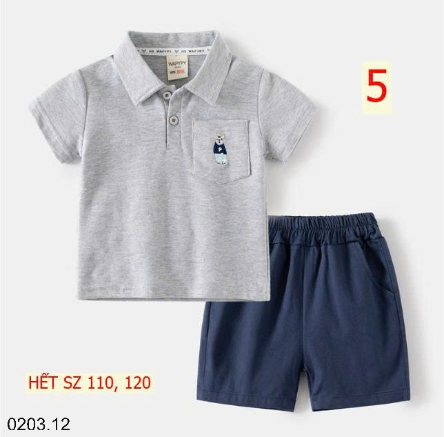 26HA0203.12 - BỘ POLO BÉ TRAI WAPYPY SIÊU BẢNH