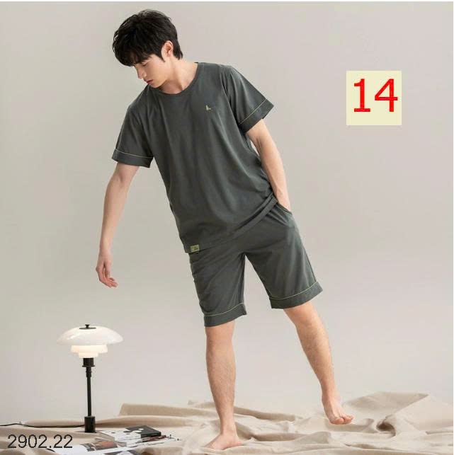 26HA2902.22 - BỘ MẶC NHÀ COTTON NAM
