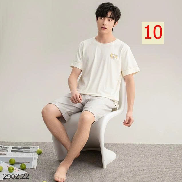 26HA2902.22 - BỘ MẶC NHÀ COTTON NAM
