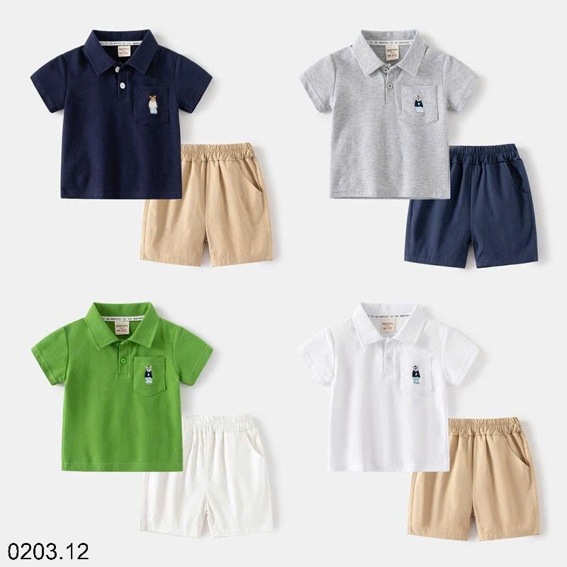 26HA0203.12 - BỘ POLO BÉ TRAI WAPYPY SIÊU BẢNH