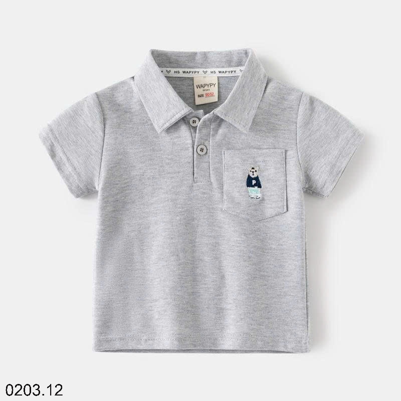 26HA0203.12 - BỘ POLO BÉ TRAI WAPYPY SIÊU BẢNH