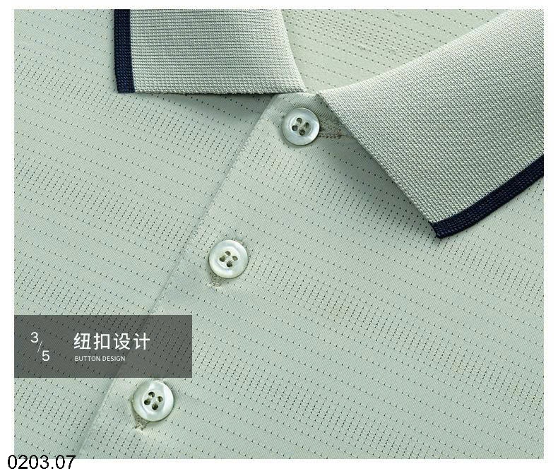 26HA0203.07 - BỘ POLO LỤA BĂNG TRUNG NIÊN