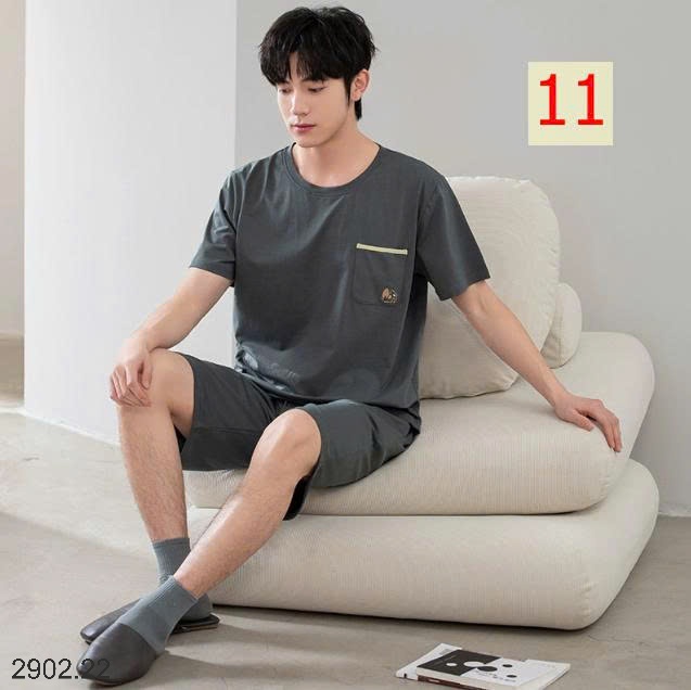 26HA2902.22 - BỘ MẶC NHÀ COTTON NAM