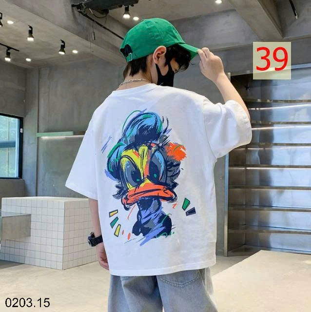 26HA0203.15 - SET 2 ÁO COTTON BÉ TRAI SIZE ĐẠI