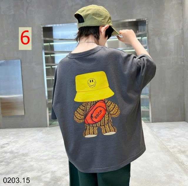 26HA0203.15 - SET 2 ÁO COTTON BÉ TRAI SIZE ĐẠI
