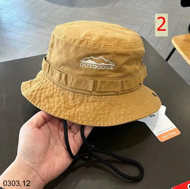 26HA0303.12 - MŨ LEO NÚI NGOÀI TRỜI UNISEX
