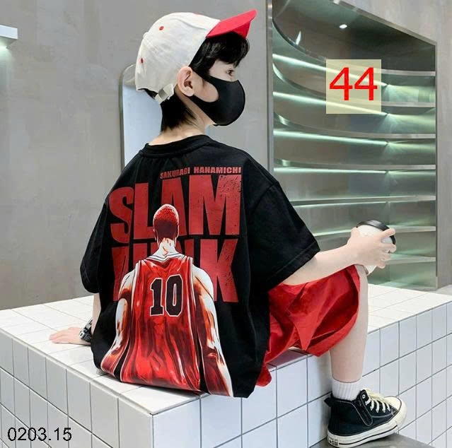 26HA0203.15 - SET 2 ÁO COTTON BÉ TRAI SIZE ĐẠI