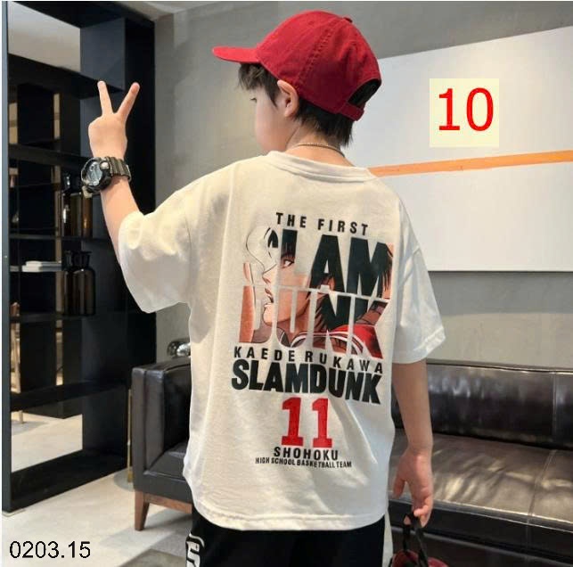 26HA0203.15 - SET 2 ÁO COTTON BÉ TRAI SIZE ĐẠI