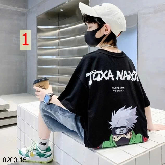 26HA0203.15 - SET 2 ÁO COTTON BÉ TRAI SIZE ĐẠI
