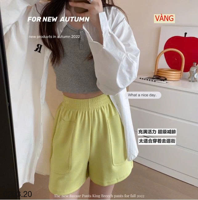 26HA0203.20 - QUẦN SHORT NỮ HÃNG BU XIAOJIU