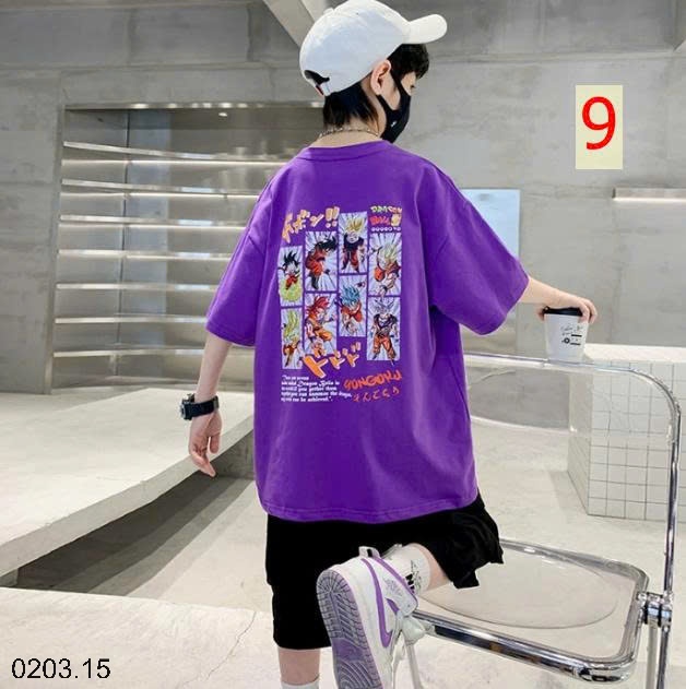 26HA0203.15 - SET 2 ÁO COTTON BÉ TRAI SIZE ĐẠI