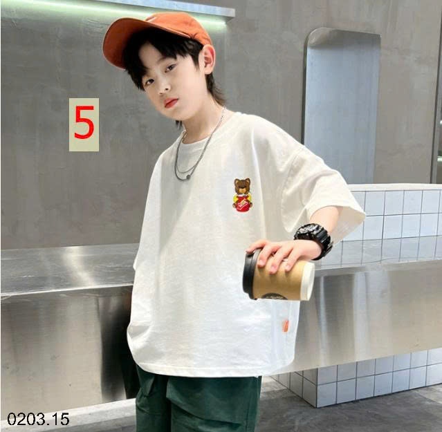 26HA0203.15 - SET 2 ÁO COTTON BÉ TRAI SIZE ĐẠI